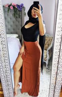 Türbanlı Escort Bayan Merveyle Hayalini Kurduğunuz Geceler